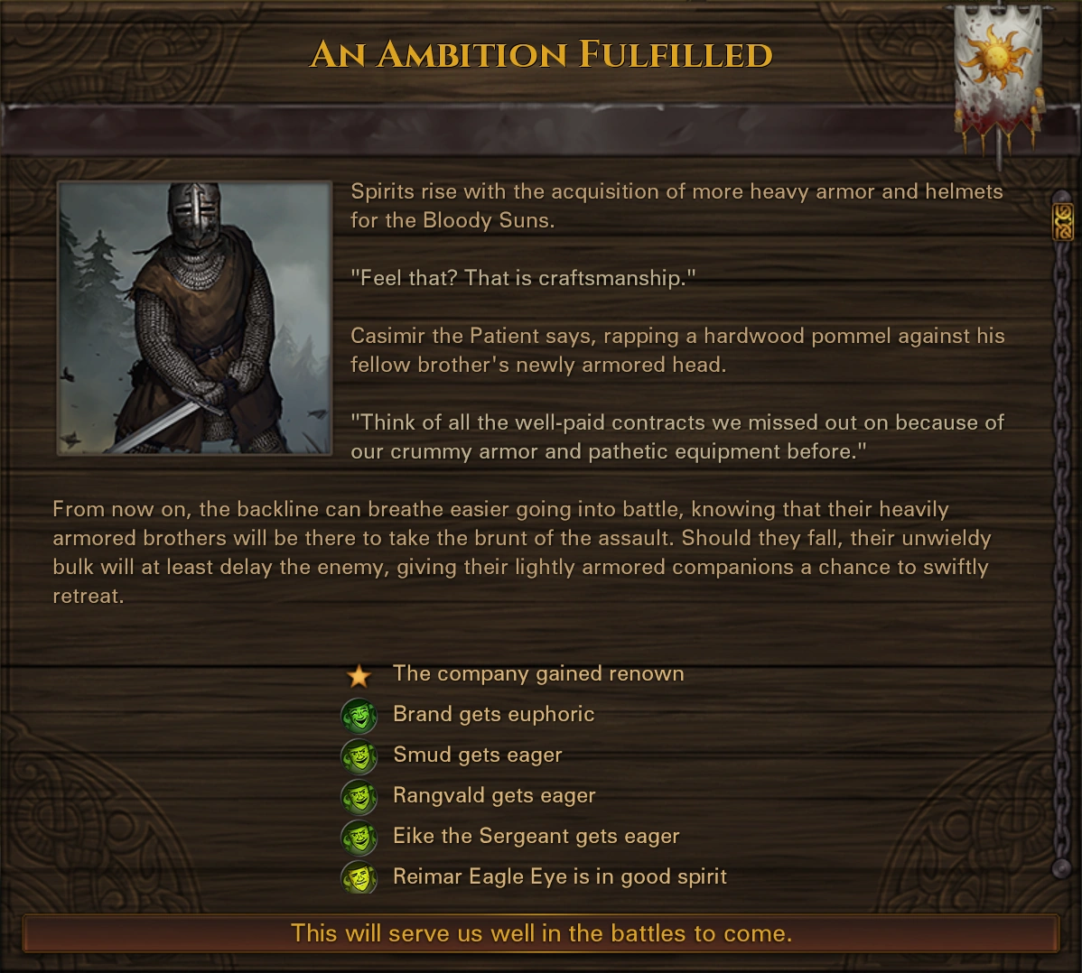 Armor mastery