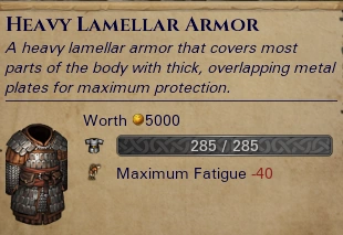 Heavy Lamellar Armor