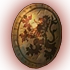 Icon named shield 04.png Golden Round Shield
