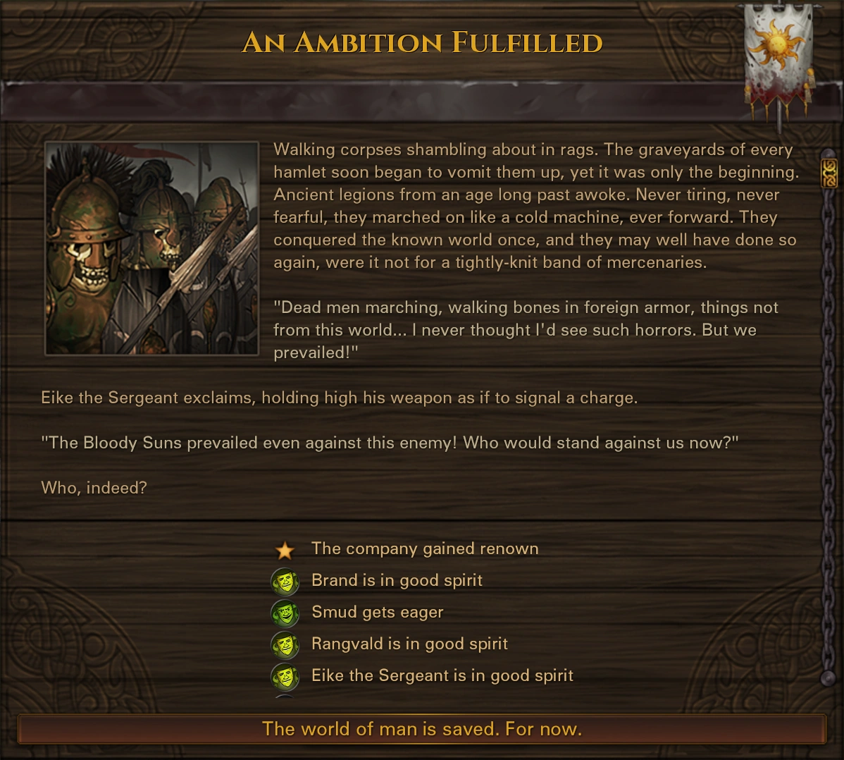 Defeat undead
