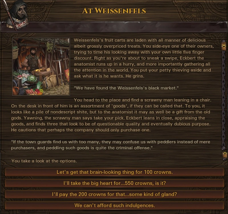 Black Market start