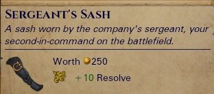 Sergeant's Sash