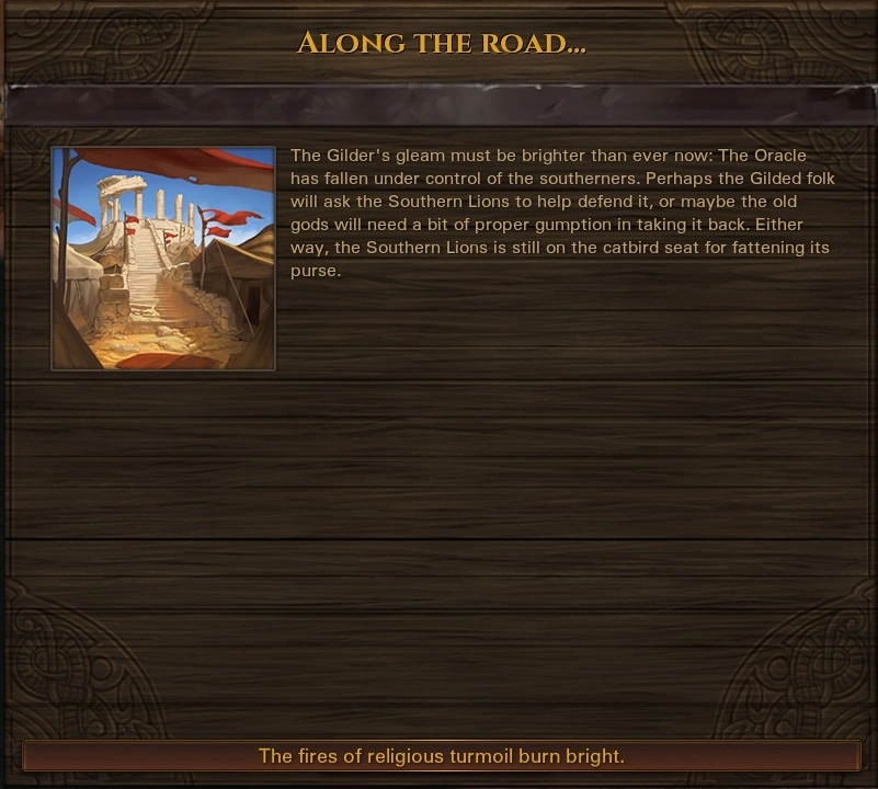 Holywar Occupied South