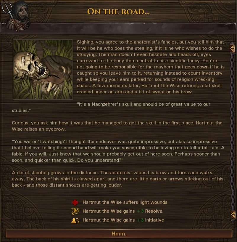 Anatomist Wants Skull 1 Success