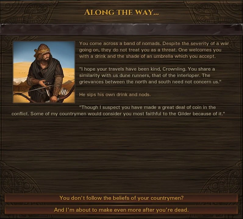 Holywar Neutral Nomads Start