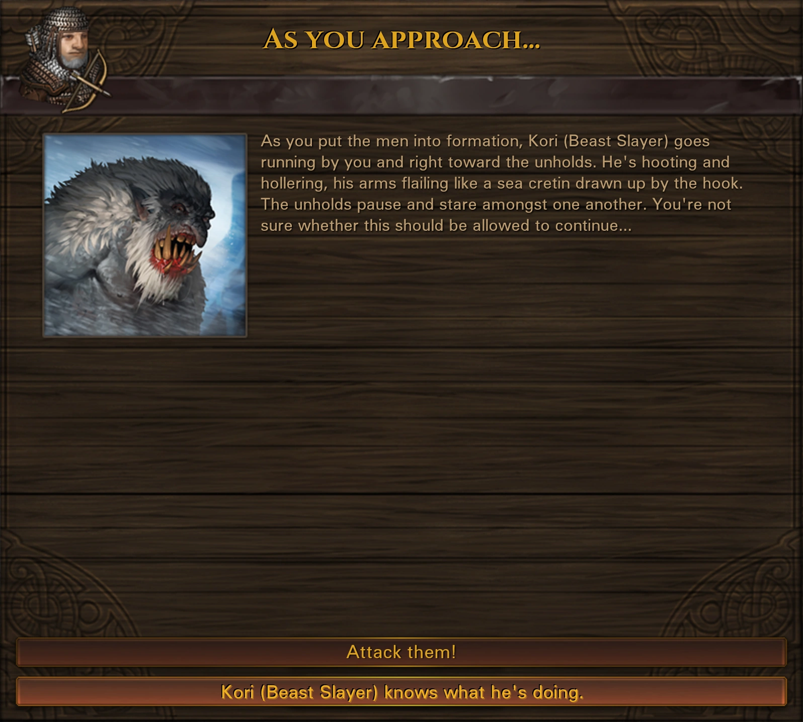 Scare unholds event 01