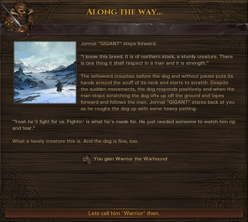 Barbarian or Houndmaster