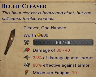 Blunt Cleaver