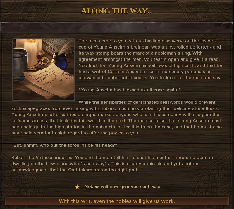 Oathtakers Noble Contracts
