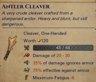 Antler Cleaver
