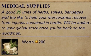 Medical Supplies (item)