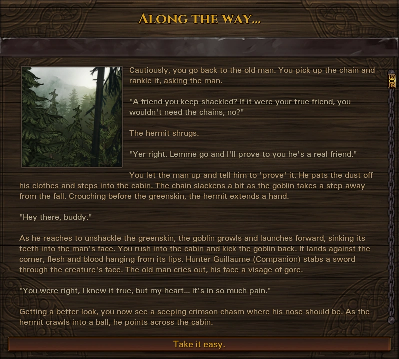 Man in forest 04