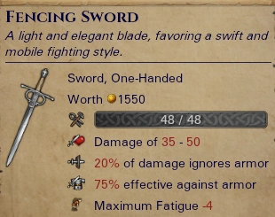 Fencing Sword