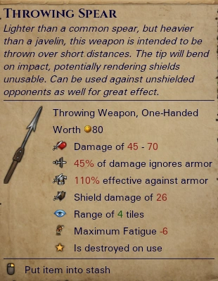 Throwing spear 2