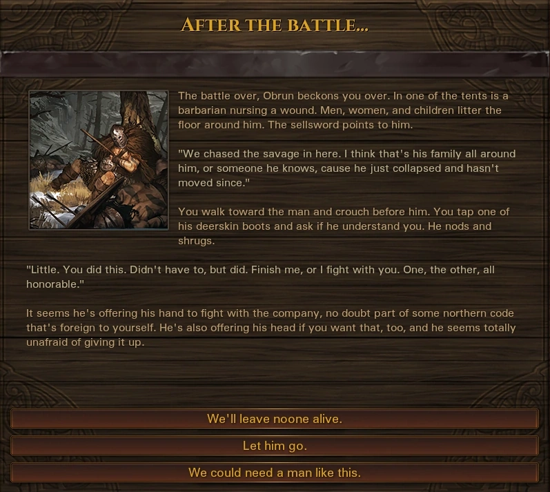 Barbarian survivor