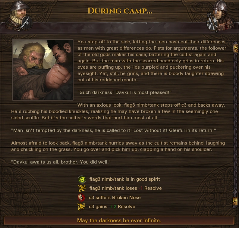 Cultist origin vs old gods2