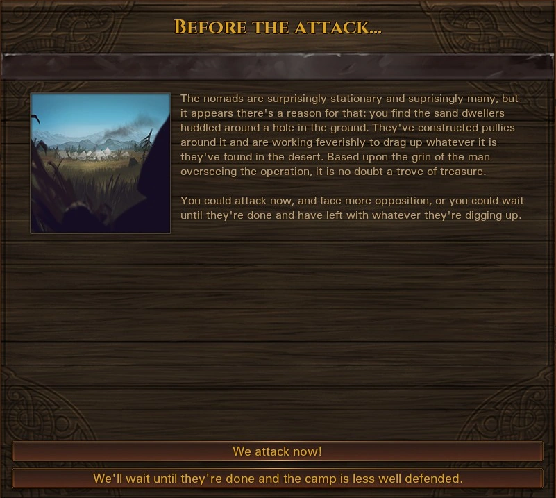 Nomad Treasure start