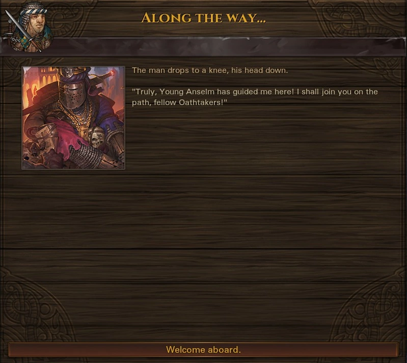 Oathtaker Joins 1