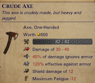 Crude Axe