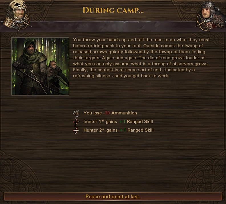 Ranged skill increase