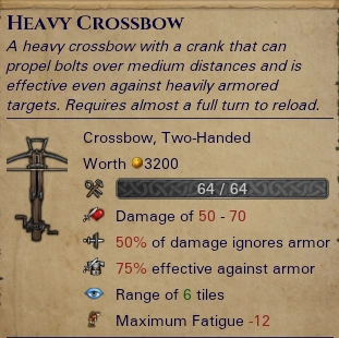 Heavy Crossbow