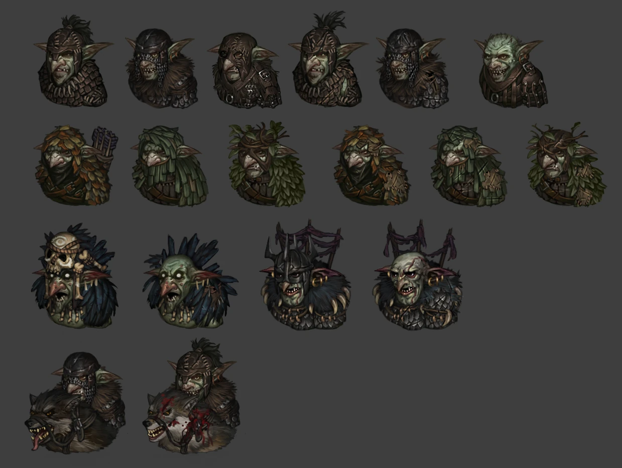 Goblins concept drawings
