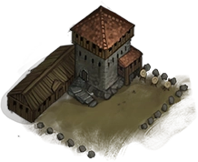 Stone watchtower 01
