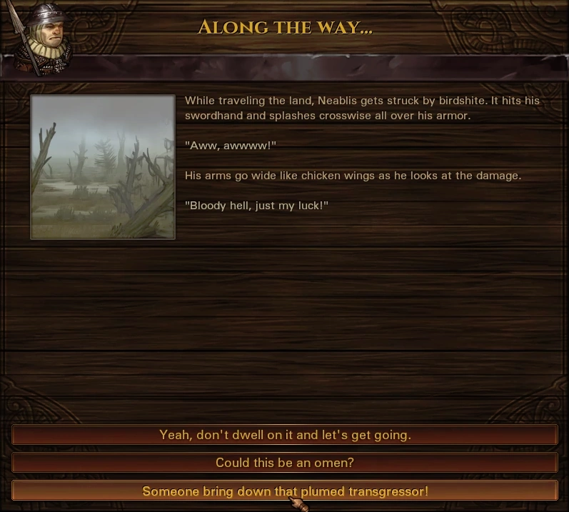 Bird shits on sellsword1