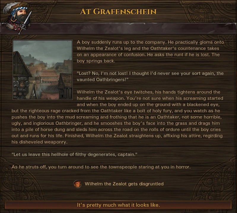 Oathtaker Mistaken Identity