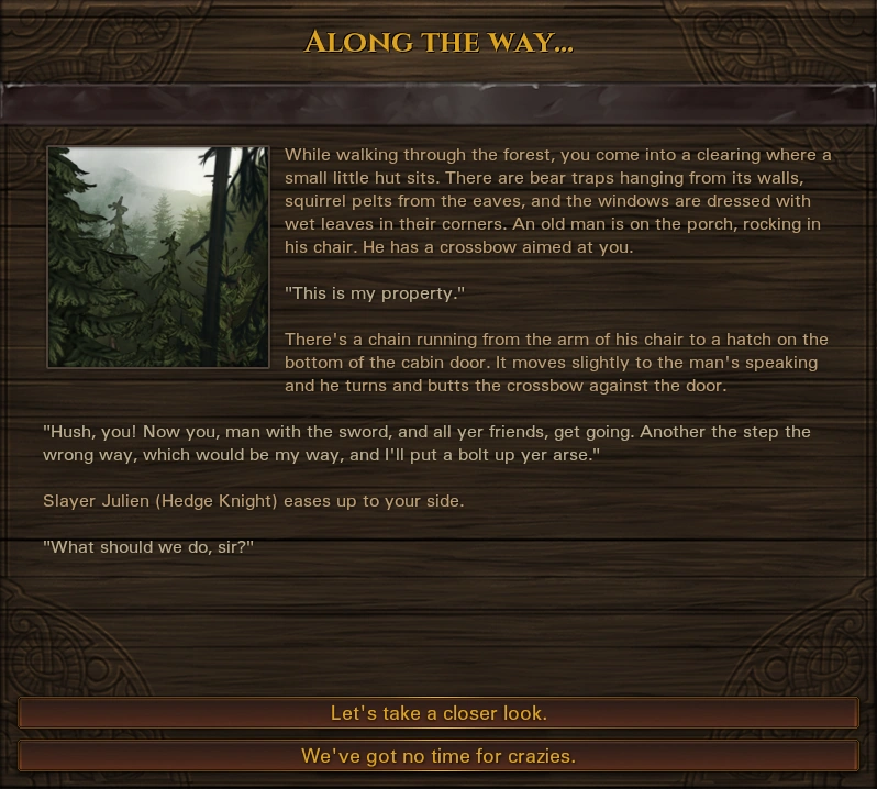 Man in forest 01