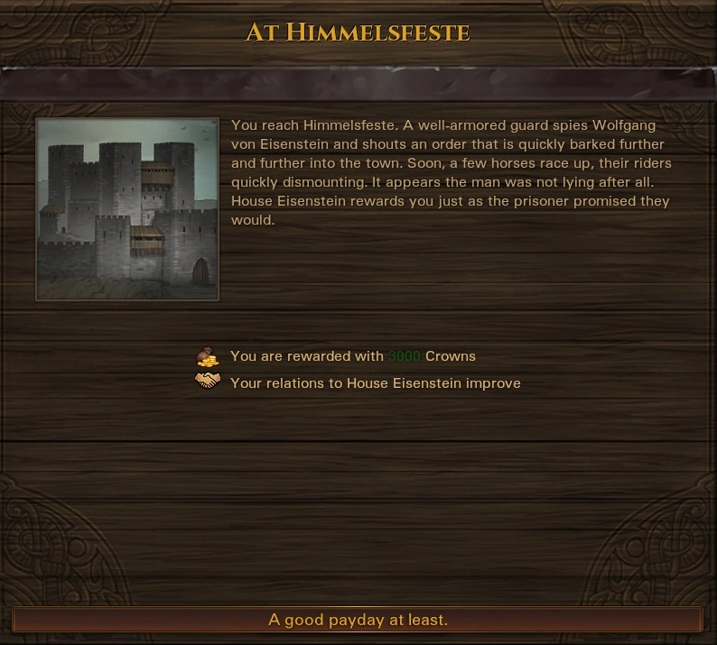 Mysterious prisoner