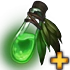 Green vial