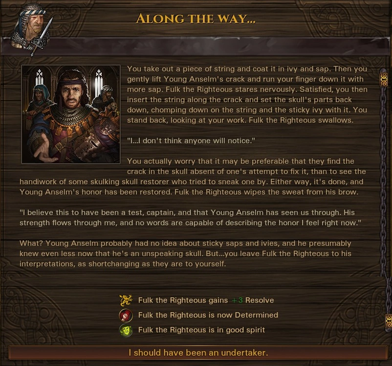 Oathtakers Skull Cracked success