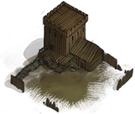 Wooden watchtower 01