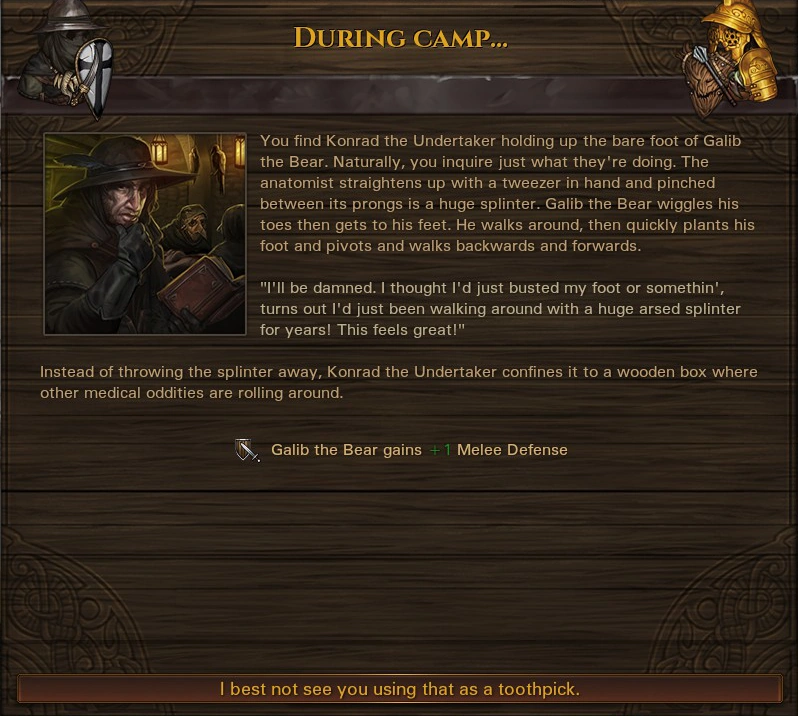 Splinter event