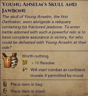 Skull jawbone