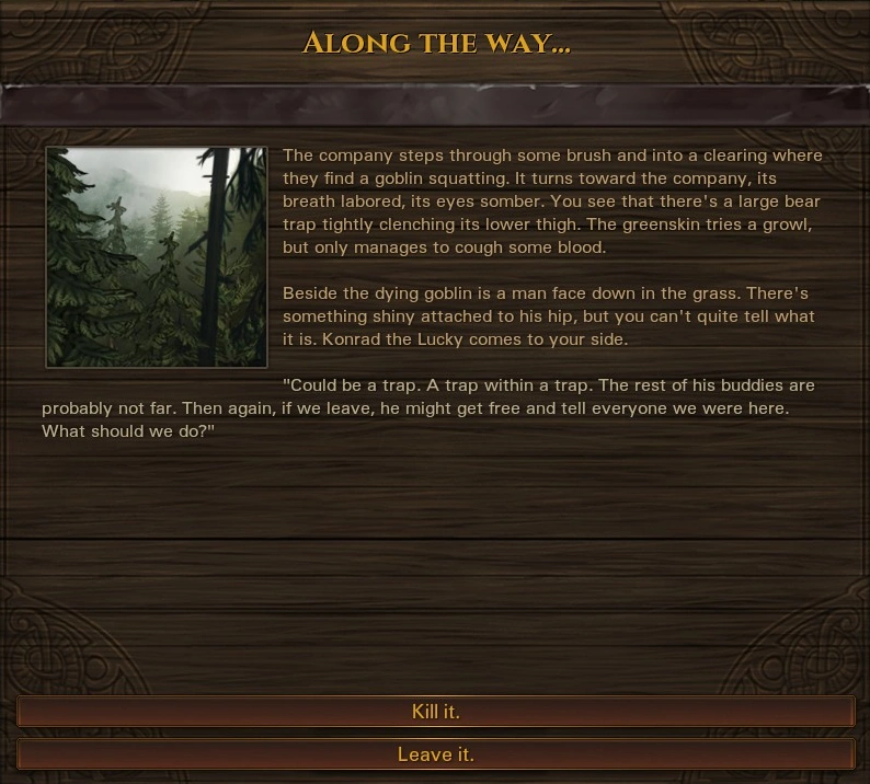 Greenskins Trapped Goblin