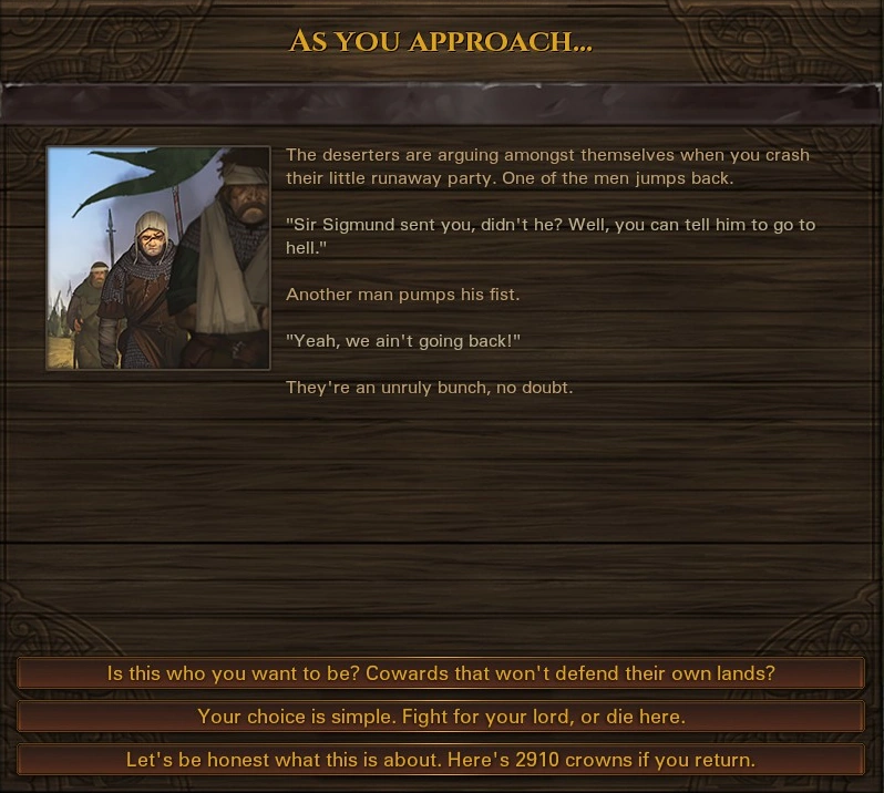 Civilwar deserter start